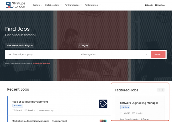featured jobs product by SOL