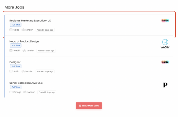 featured jobs product by SOL
