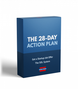Startup Job offer 28 day action plan