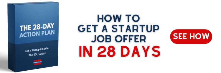 28 Day action plan startup jobs